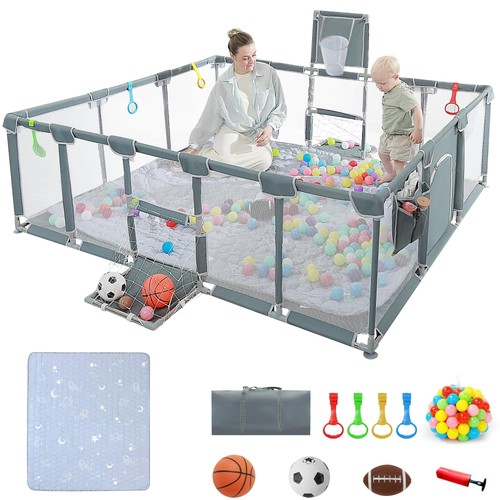 79x71 large baby playpen - baby,