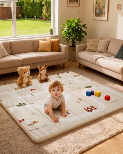Baby play mat 8 thickened - play, 0.8”thickened