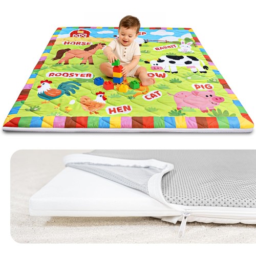 Foam baby play mat 50x50 - play,