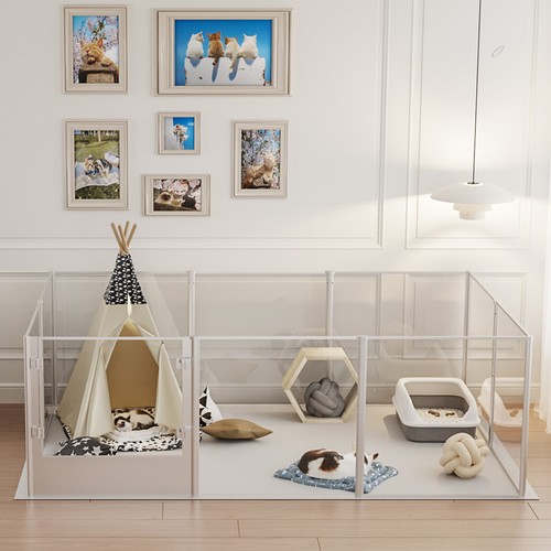 Pet playpen dogs cat - fence, dog