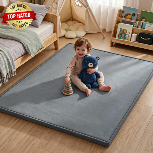 Ultra soft baby play mat - soft,