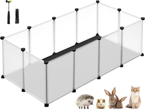 Songmics pet playpen with - songmics, playpen,