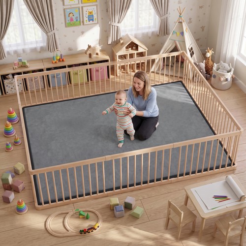 Qaba thick baby play - 1.2", mat